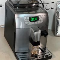 Кафемашина кафе автомат Saeco intelia с гаранция, снимка 3 - Кафемашини - 45293962