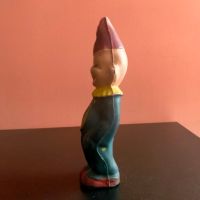 Винтидж гумена играчка Clown Czechoslovakia Rare, снимка 4 - Колекции - 45375405