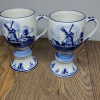 Delft Blue, Holland. Налична 1 чаша мъг на столче, ръчна изработка., снимка 2 - Чаши - 45091260