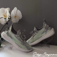 Зелени спортни маратонки., снимка 2 - Дамски ежедневни обувки - 45492191