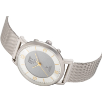 ETT Соларен Дамски аналогов часовник с каишка от неръждаема стомана, снимка 2 - Дамски - 44957312