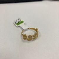 Златен дамски пръстен 14к, снимка 1 - Пръстени - 45694480