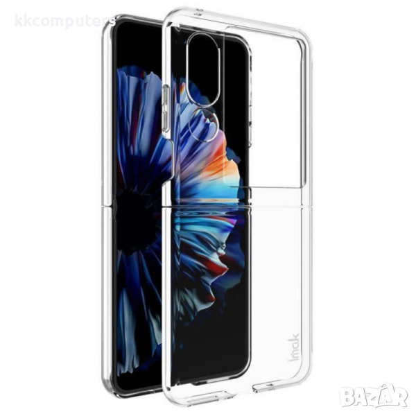 IMAK Wing II за ZTE nubia Flip 2, PC Калъф с Протектор, Прозрачен, снимка 1