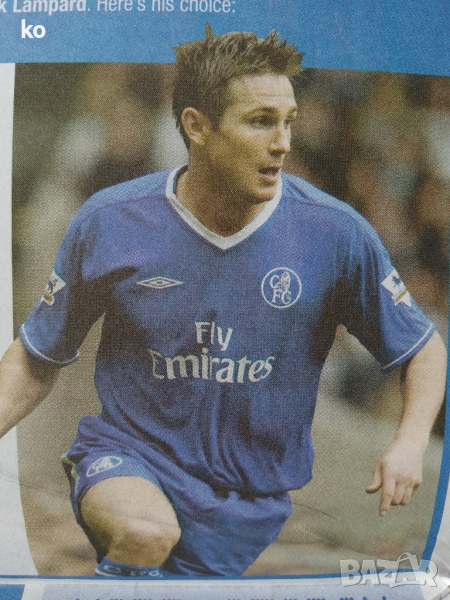 Chelsea FC-вестници клубни 2003,2004г,6 броя+2бр програми на Челси , снимка 1