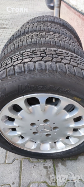 Нови зимни гуми с джанти за мерцедес w211, снимка 1