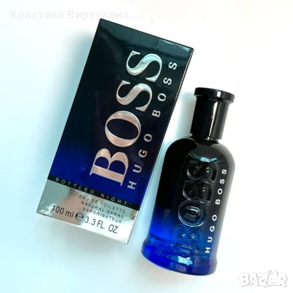 Hugo Boss Bottled Night EDT е дървесен аромат за мъже парфюм 100ml, снимка 1