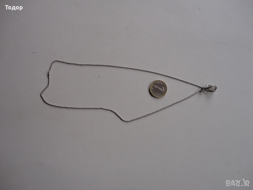 Страхотно колие с камък , снимка 1