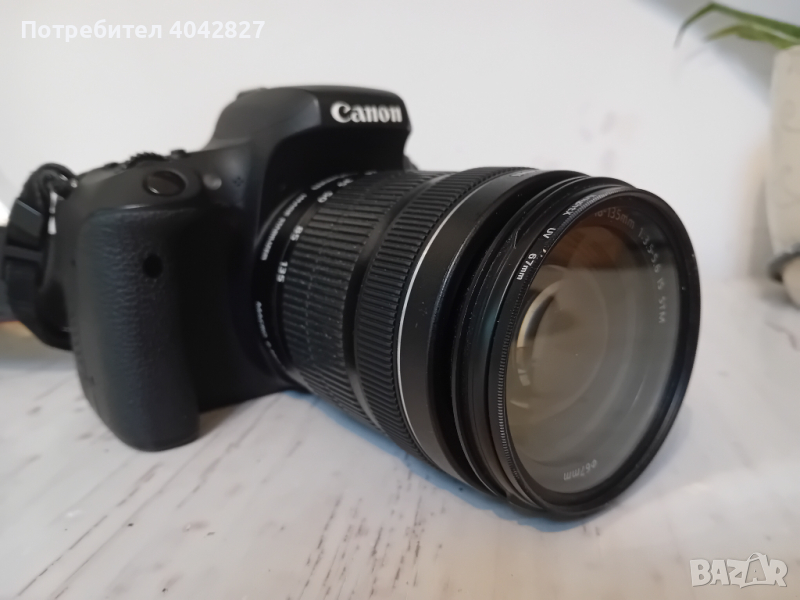 Canon EOS 760D с обектив, снимка 1