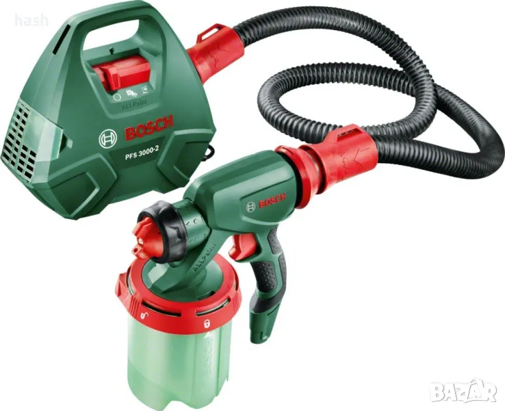 Пистолет за боядисване Bosch - PFS 3000-2, 650W, 1 l, снимка 1