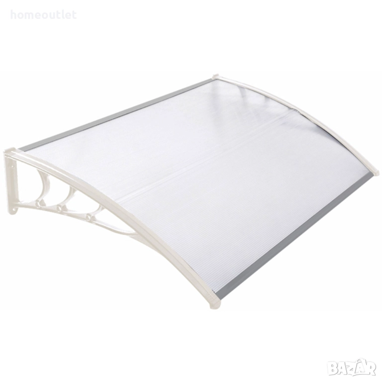 ПРОМОЦИЯ Навес за врата и прозорец 1.2 м – бял, устойчив на атмосферни влияния PM0571-DE11, снимка 1