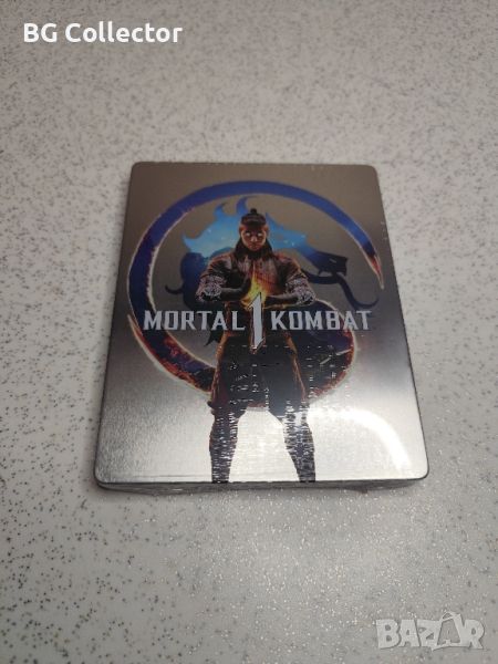 стилбук на играта Mortal Kombat 1 Steelbook PS5 - Без игра, снимка 1