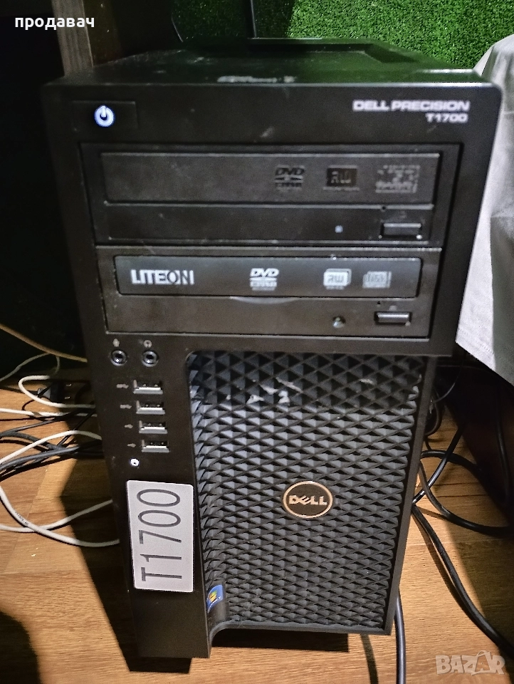 продавам евтина геймърска работна станция Dell Precision T1700, снимка 1