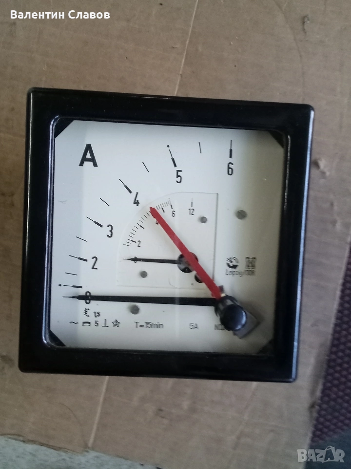 Амперметър, снимка 1