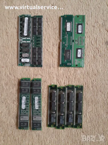 Антикварна SDRAM 30pin, 72pin, EDORAM 72pin, снимка 1