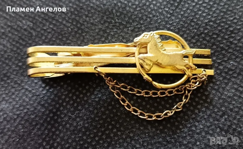 Стара неизползвана щипка за вратовръзка , снимка 1