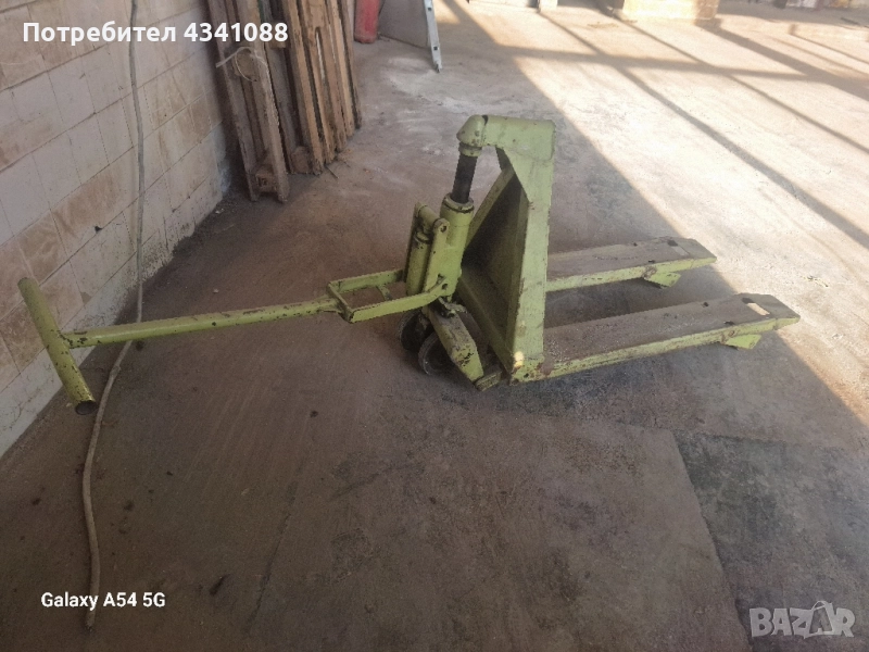 палетна количка, снимка 1