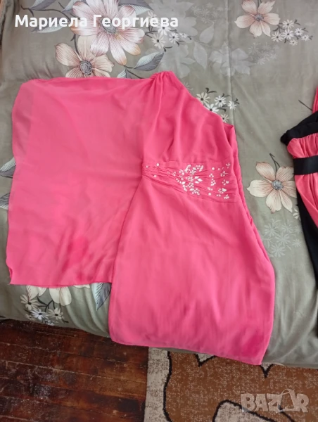 Розова Официална рокля , снимка 1