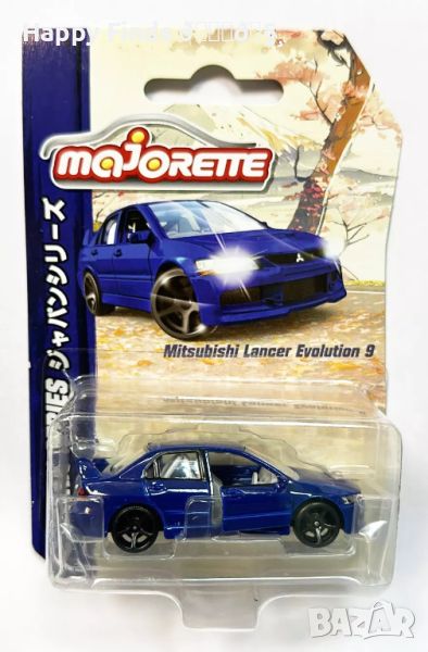 Majorette Japan Series Diecast Mitsubishi Lancer Evolution 9, снимка 1