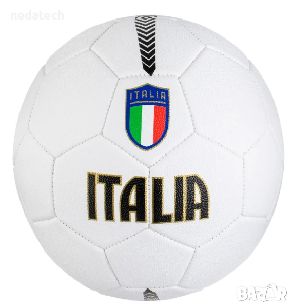  Футболна топка, Бял,  21,6~22,6 см., снимка 1