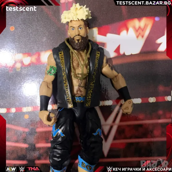 Екшън фигура WWE Enzo Amore Ензо Аморе Elite Mattel action figure играчка, снимка 1