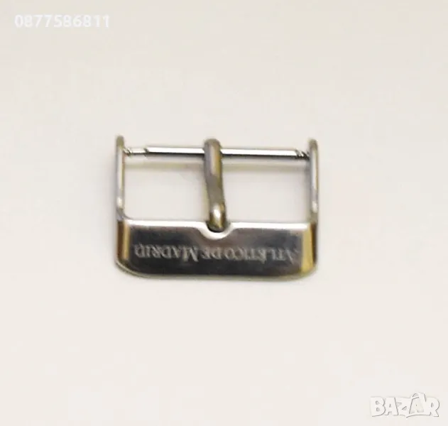 ОРИГИНАЛНА КАТАРАМА ЗА ЧАСОВНИК ATLETICO DE MADRID ТОКА БЪКЕЛ ЧАСОВНИЦИ СТЪКЛО БАТЕРИЯ ПАТЕНТИ, снимка 1