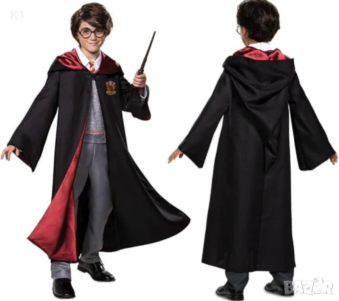 Детски костюм на Хари Потър/Harry Potter костюм с аксесоари, снимка 1