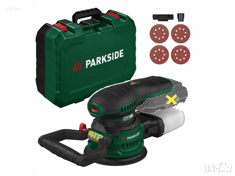 НОВИ! Акумулаторен ексцентьршлайф Parkside PAEXS 20-Li B2, снимка 1
