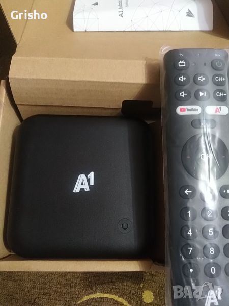 Нов Zte A1 android tv 12,256Gb 5Ghz wifi box A1, , снимка 1