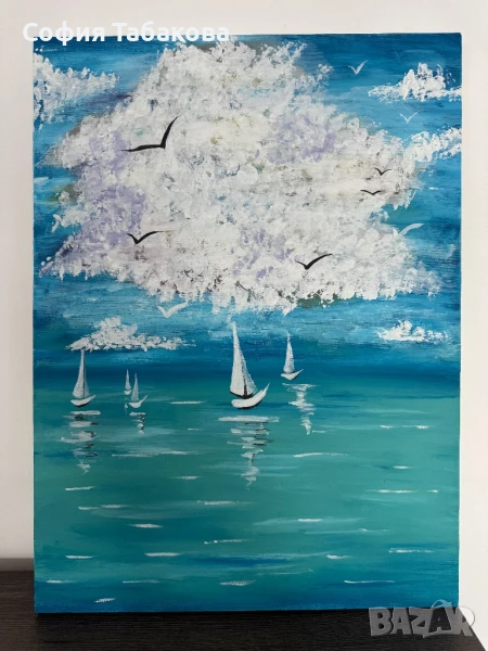 Картина с маслени бои, снимка 1