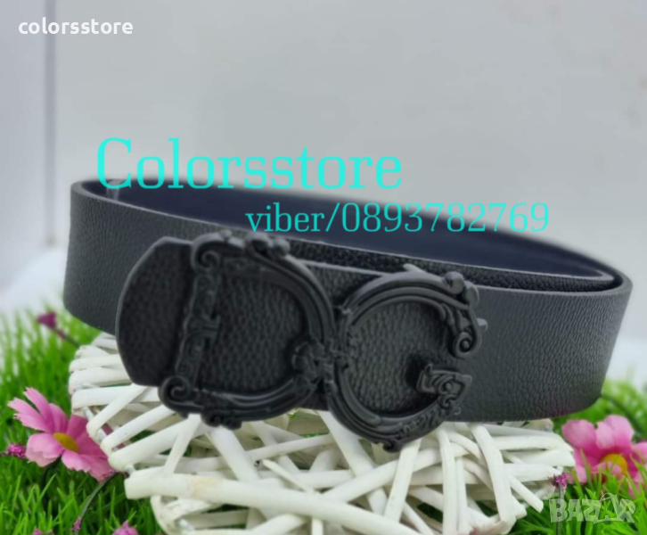 Черен колан  Dolce&Gabbana кодVL338, снимка 1