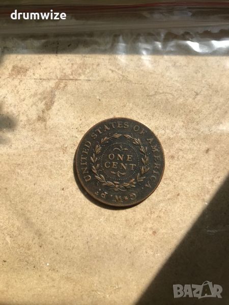 One Cent USA 1792, снимка 1