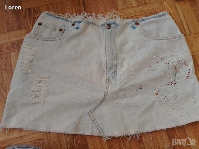 💙 Janina 💙Дънкова поличка , снимка 1