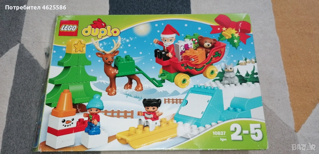 Lego Duplo Дядо Коледа , снимка 1