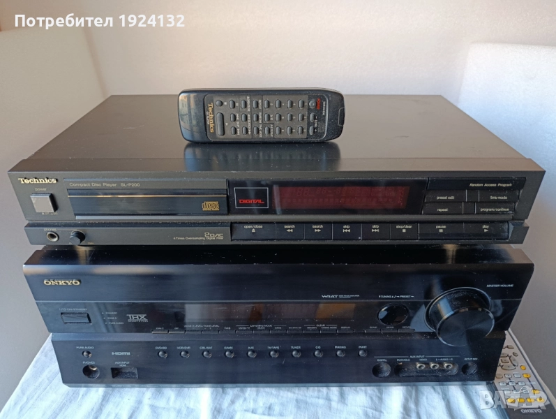 Technics CD Player SL-P 200, снимка 1