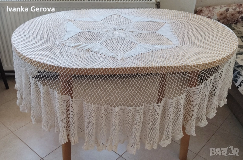 Луксозна покривка за холова маса, снимка 1