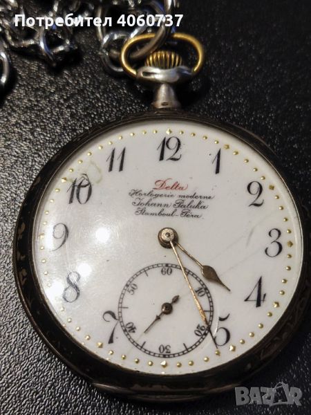 Старинен часовник Delta, снимка 1