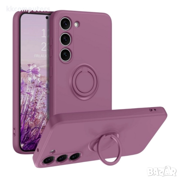 Силиконов кейс bSmart Finger Grip и Протектор За Samsung Galaxy A36, снимка 1