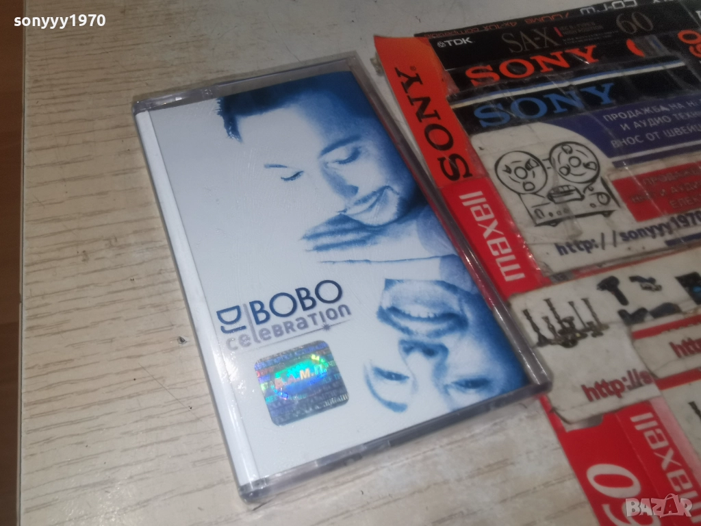 DJ BOBO-ORIGINAL TAPE 1012250843, снимка 1