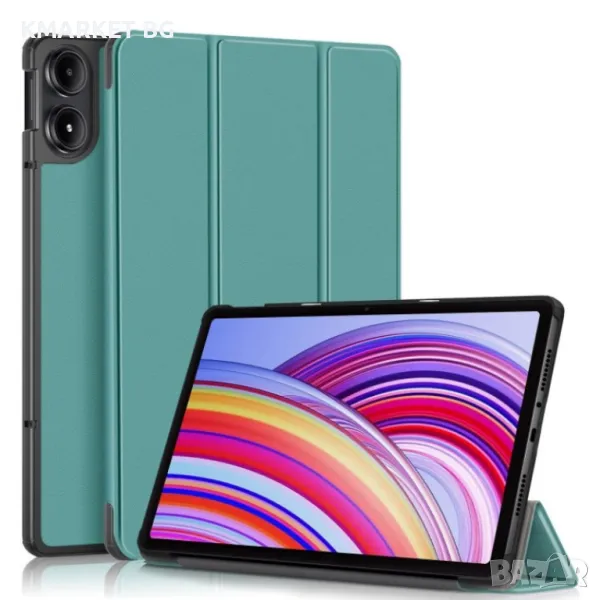 Xiaomi Redmi Pad Pro 12.1 Кожен Калъф и Протектор, снимка 1