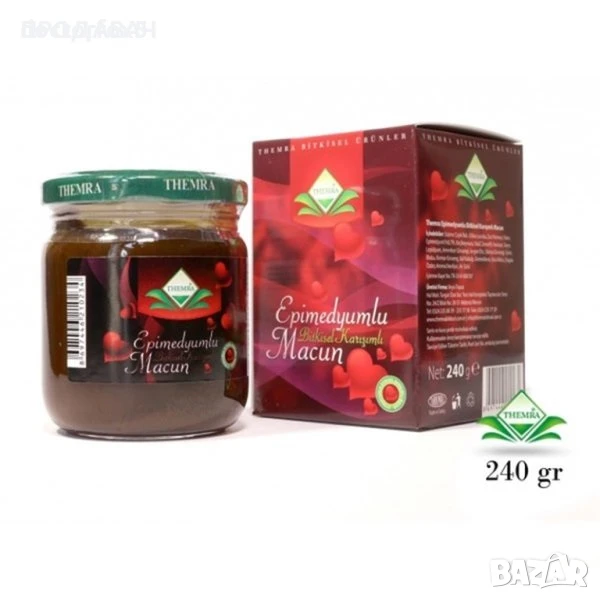 ЕПИМЕДИУМ МАДЖУН (EPIMEDIUM MACUN) 240г. темра THEMRA-зелена капачка, снимка 1