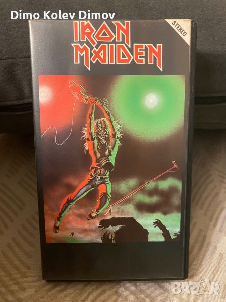 Iron Maiden Live at Rainbow VHS RARE. Видео Касета, снимка 1