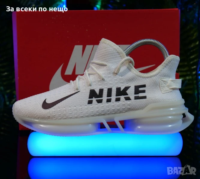 Nike Код 5239 Мъжки Бели Маратонки С Кутия👟Мъжки Спортни Обувки В Бял Цвят Найк Код SM-10, снимка 1