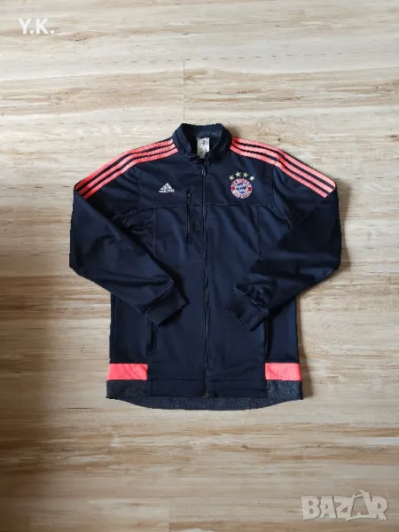 Оригинално мъжко горнище Adidas x F.C. Bayern Munchen, снимка 1