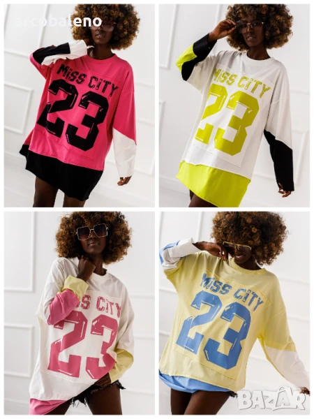 Дамска блуза с дълъг ръкав, 4цвята , снимка 1