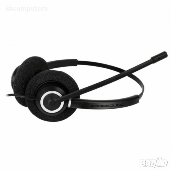 Addasound Crystal 2732 Duo, UC,QD, черни Слушалки с Микрофон, снимка 1
