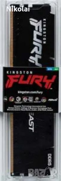 2x16 GB DDR5 5600 mhz(може 6000) Kingston Fury рам, снимка 1