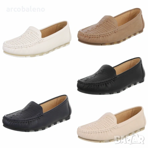 Дамски мокасини, 5цвята 