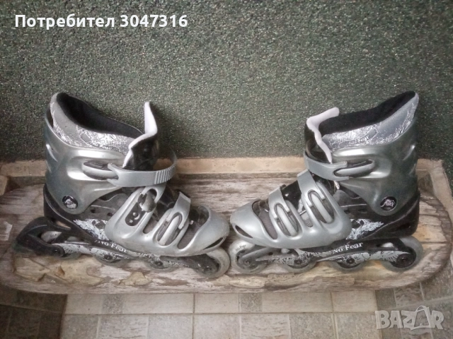 Ролери No Fear 35 - 39 размер. , снимка 12 - Ролери, кънки - 52507390