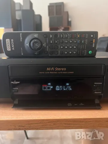 SONY VHS hi fi Stereo SLV-E 720, снимка 2 - Ресийвъри, усилватели, смесителни пултове - 49492413