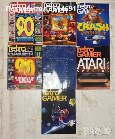 Списание Retro Gamer Nintendo SEGA Playstation Atari, снимка 2 - Колекции - 46860715